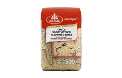 Агро-Альянс – смесь золотого и дикого риса Экстра 500г в упаковке по 8 штук