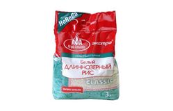 Агро-Альянс – рис длиннозерный белый «HoReCa» 3кг [коробка 4 штуки]