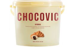 Chocovic – Термостабильная шоколадно-ореховая начинка PATRICIA (FND-V1136CHVC-T60) 5кг в коробке по 2шт.