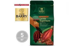 Cacao Barry – Молочный шоколад 38% какао LACTEE SUPERIEURE CHM-O38LSUP-E4-U72 5кг в коробке по 4шт.