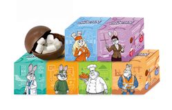 Шоколадные шары с маршмеллоу 28г «Crolchini» Профессии в коробках по 48 штук