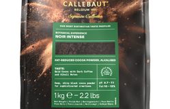 Callebaut – 100% Какао-порошок Botanical Noir Intense (DCP-10BONOI-89B) алкализованный с пониженным содержанием жира, 1кг