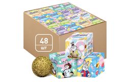 Шоколадные шары с маршмеллоу 28г «Crolchini» Спорт в коробках по 48 штук