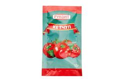 Руконт – Кетчуп порционный саше 10г, в коробке по 300шт.