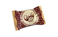 Кофейное зерно в шоколаде в инд.упаковке 2г стандартный дизайн, [коробка 2.5кг]