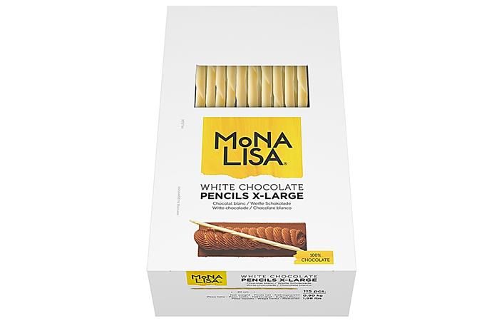 MoNA LISA – CHW-PC-19939E0-999 Карандаши размера XL из белого шоколада (d-7мм, L-200мм, 115 карандашей)