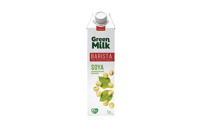 GreenMilk – соевый напиток "Soya professional", 1л, ГОСТ 28188-2014, в упаковке по 12шт
