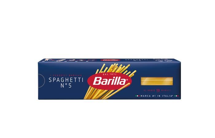 Barilla (БАРИЛЛА) – Спагетти (SPAGHETTI №5) 450г в коробках по 24 штуки