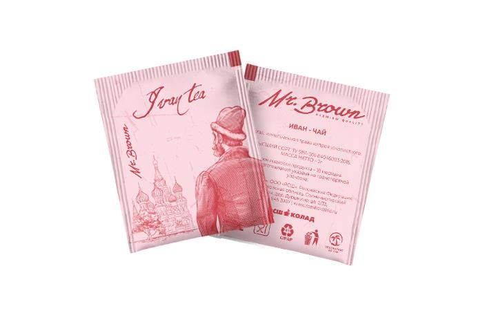 Mr.Brown - чай пакетированный иван-чай 300х2г в конверте
