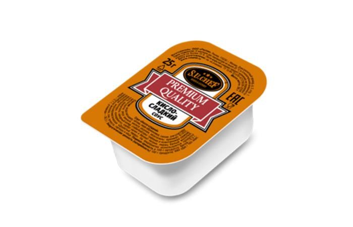 S.U.CHEF – кисло-сладкий соус порционный 25г, [коробка 120шт]