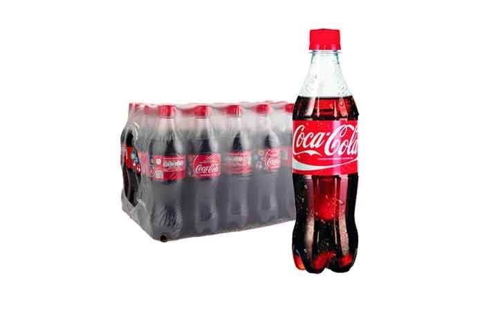 Кока-Кола (Coca-Cola) 0.5л, ПЭТ, [упаковка 24шт]