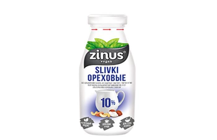 ZINUS - Ореховый напиток 10% 1,0л в упаковке по 12шт.