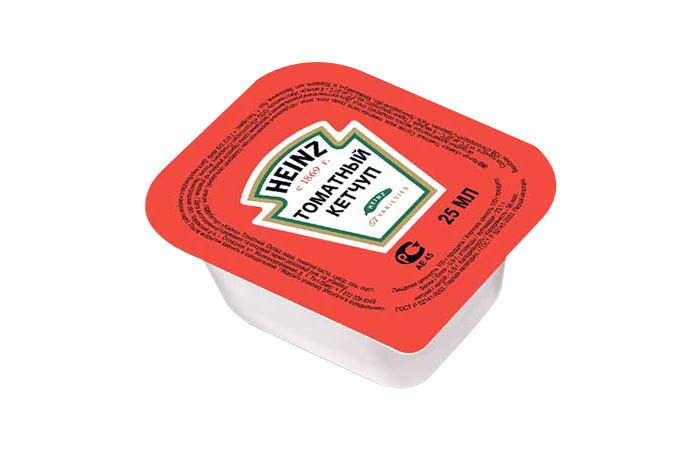 Heinz – томатный кетчуп ХАЙНЦ 25г в коробке 125шт