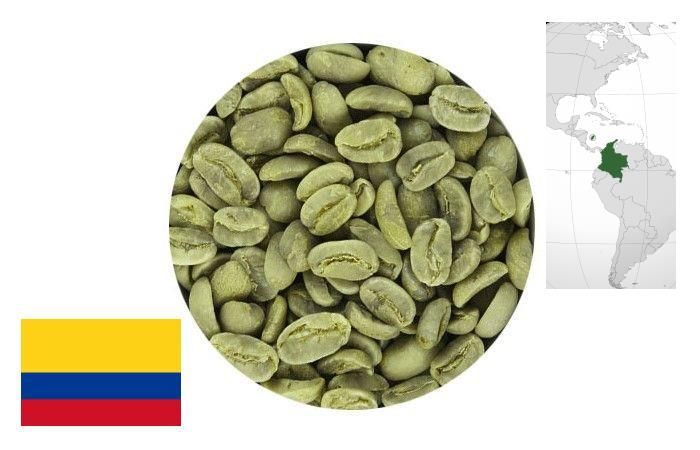 Кофе зеленый нежареный Arabica Colombia Supremo screen 18