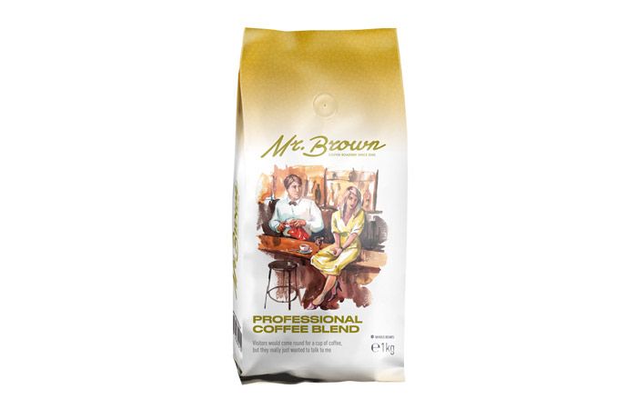 Mr.Brown «Professional Coffee Blend» кофе в зернах 1кг
