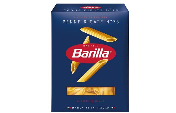 Barilla (БАРИЛЛА) – Пенне Ригате (PENNE RIGATE №73) 450г в коробках по 14 штук