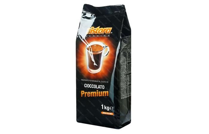 Горячий шоколад RISTORA Cioccolato Premium 1кг в коробке по 10шт.