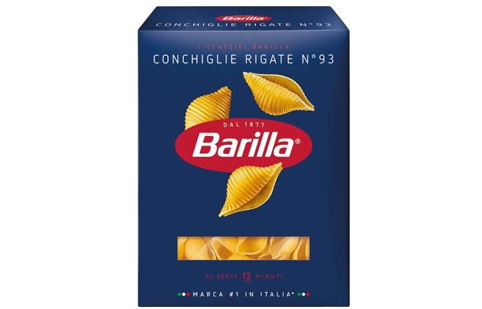 БАРИЛЛА – Конкилье Ригате (Barilla CONCHIGLIE RIGATE COLLEZIONE) 450г в коробках по 12 штук