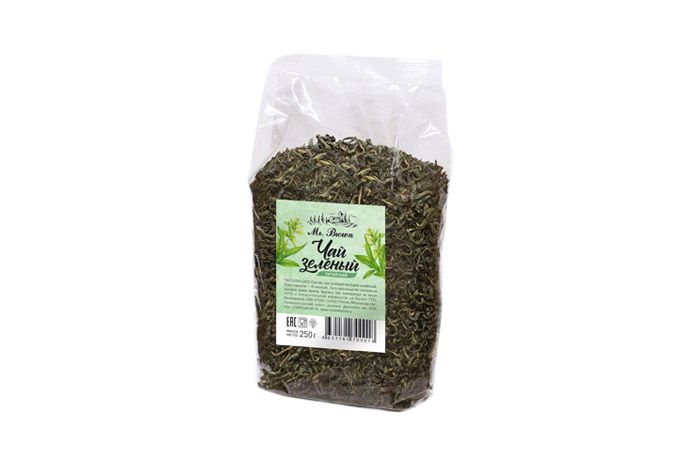 Чай листовой зеленый в пакете 250г «Mr.Brown»